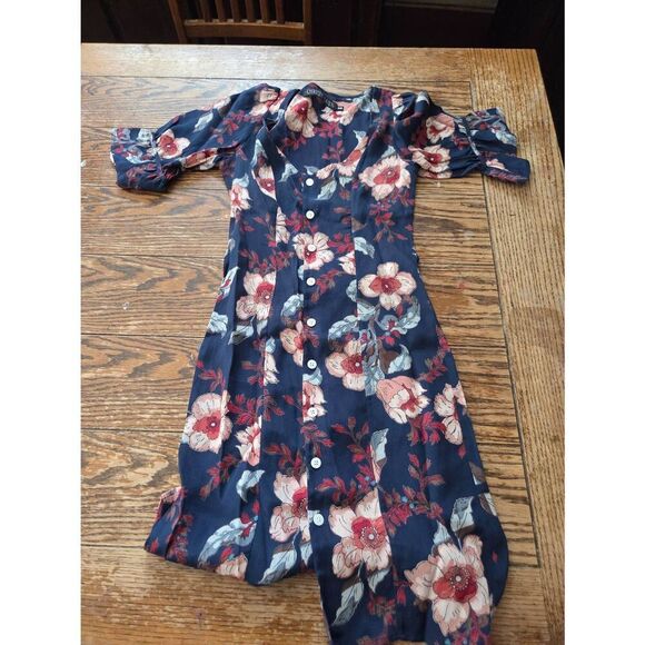 Christy Dawn The Ono Dress In Midnight Anemone Sz XS - Picture 2 of 5